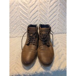 S1‎ Johnston & Murphy calf skin chukka boot athletic sole and memory foam 10.5